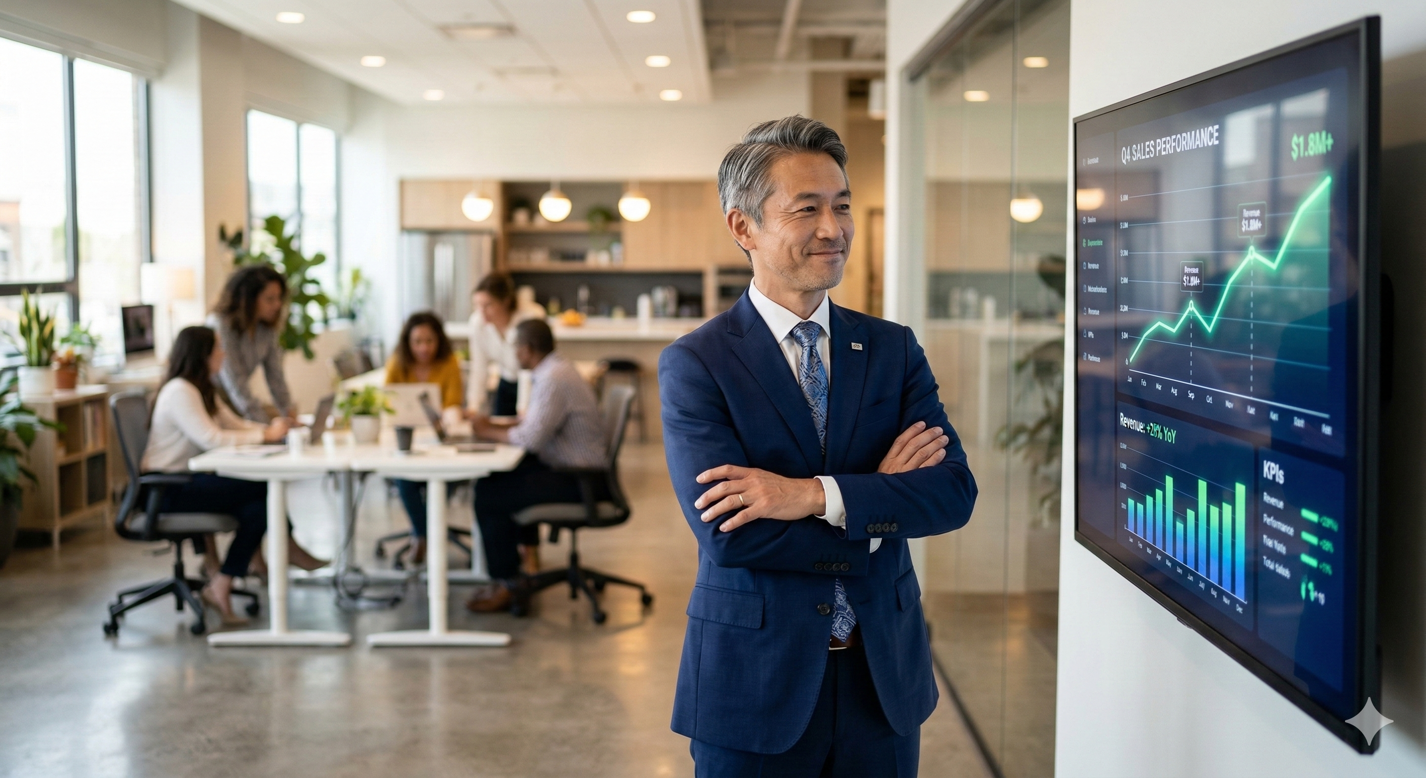 SalesFlowレポート ダッシュボード画面